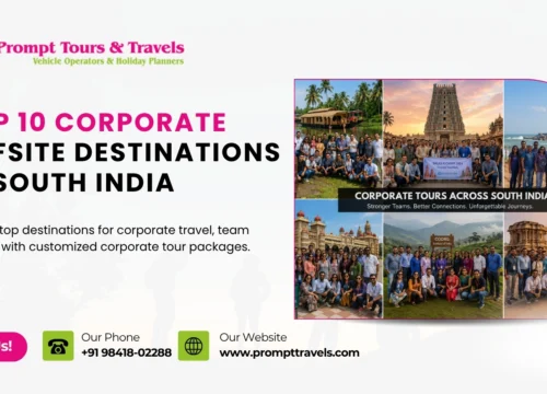 Top 10 Corporate Offsite Destinations in South India