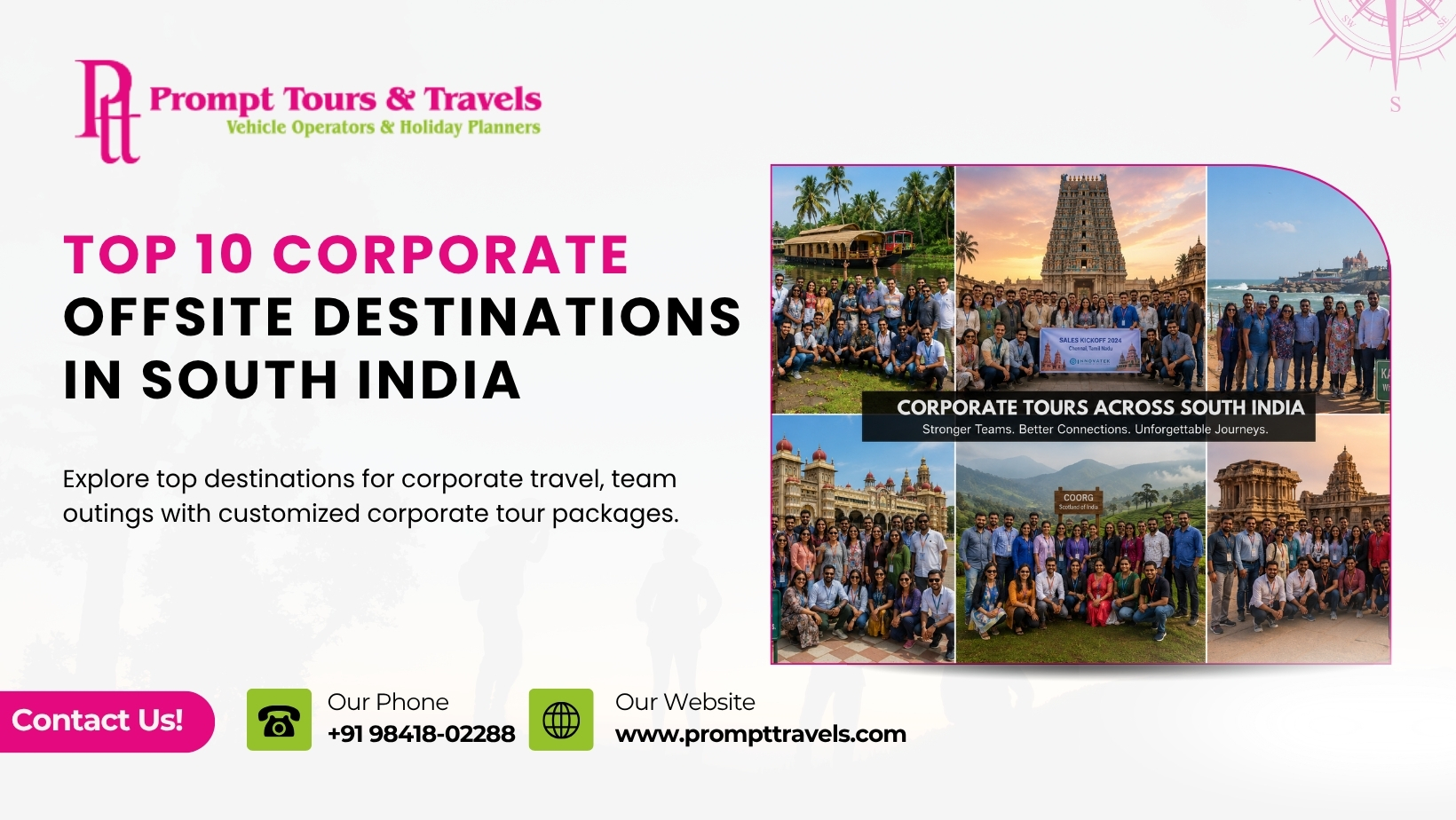 corporate tour packages