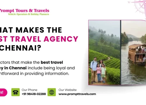 What factors lead to making the best for the travel agency in Chennai?